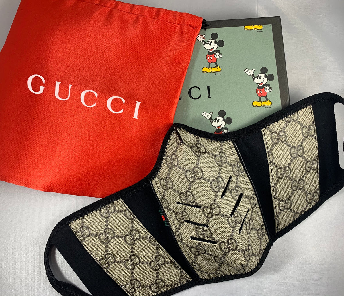 Gucci High End Luxury Facemask – Royalty High Fashion