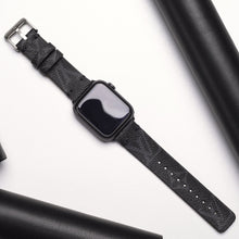 Load image into Gallery viewer, Black LV Luxury High End Apple Watch band
