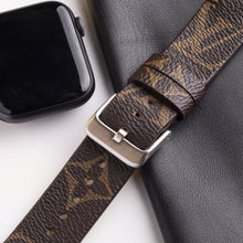 Load image into Gallery viewer, Brown LV Luxury High End Apple Watch band
