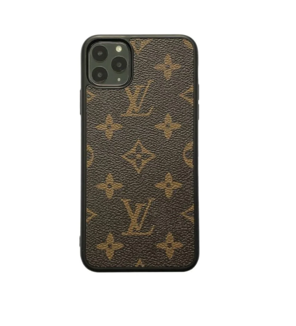 Brown LV Louis Vuitton Luxury High End Apple iPhone Case