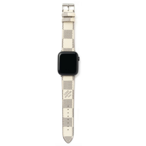 This custom made Louis Vuitton Apple Watch band looks real nice!  #applewatch